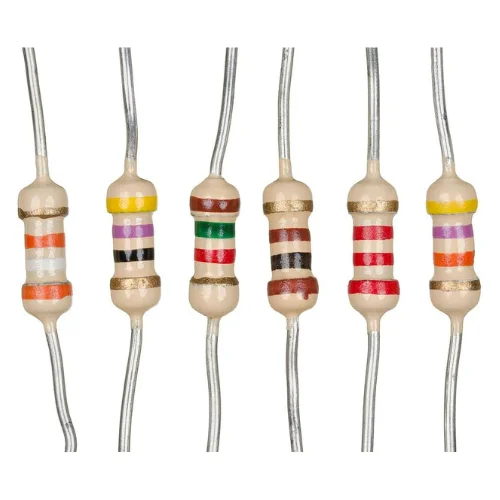 Product Code=CFR-W25-10K
10K Ohm 0.25W Carbon Film Resistor (CFR) with Â±5% Tolerance.
10K Ohm Resistor Color Code:Â Brown, Black, Orange, Golden.
Approximate Max Current:Â 5mA.