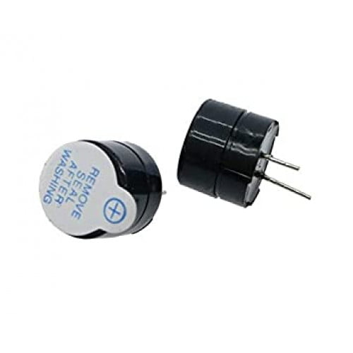 Input Voltage(Max.) : 5V
Resistance: 120 Ω
Resonance Frequency: 2048 Hz
Sound Pressure(dB(A)/10cm)min.: 80
Maximum Current : 30mA/12VDC
Operating Temperature : -20 to 70 C
Pin Pitch: 6mm
External Material: Plastic;
Color: Black
Body Size : 12 x 9.5mm