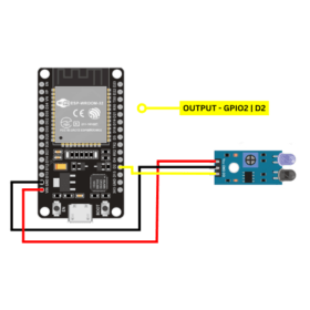 Interfacing IR Sensor with ESP32