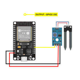 Interfacing Soil Moisture Sensor with ESP32