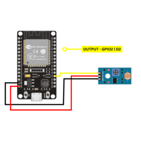 Interfacing LDR Light Sensor Module with ESP32